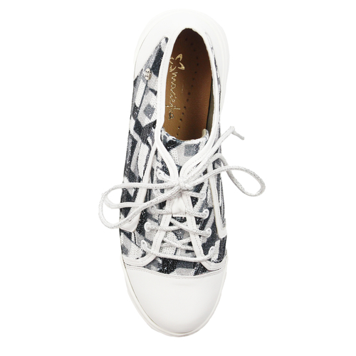 Maciejka Women's Sneakers White + Gray