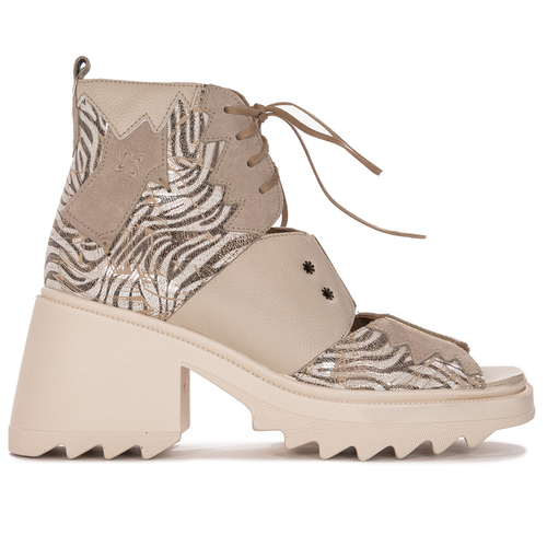 Maciejka Women's boots beige leather