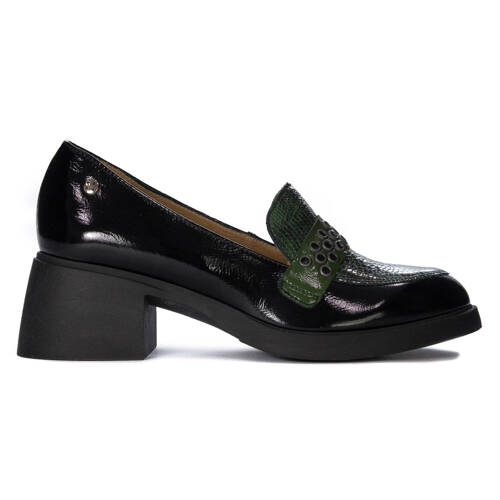 Maciejka Women's low shoes black green