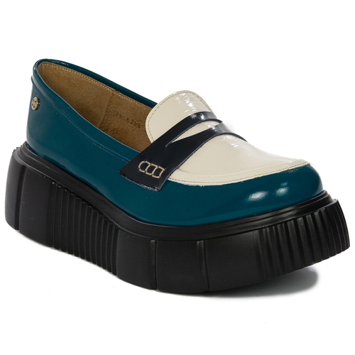 Maciejka Women's turquoise Flat Shoes 06288-06/00-5
