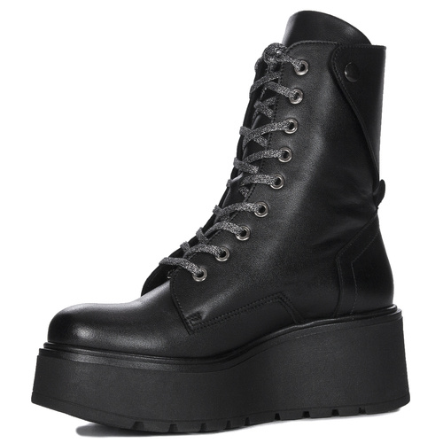 Maciejka platform Black Boots