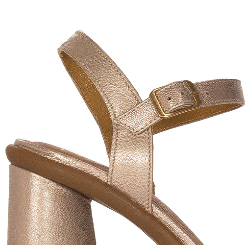 Maciejka women's Gold Sandals