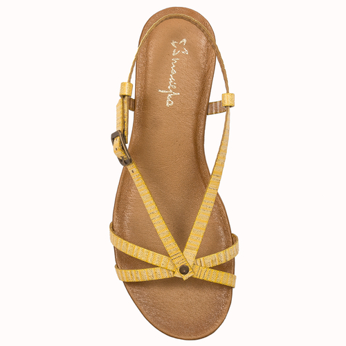 Maciejka women's yellow Sandals
