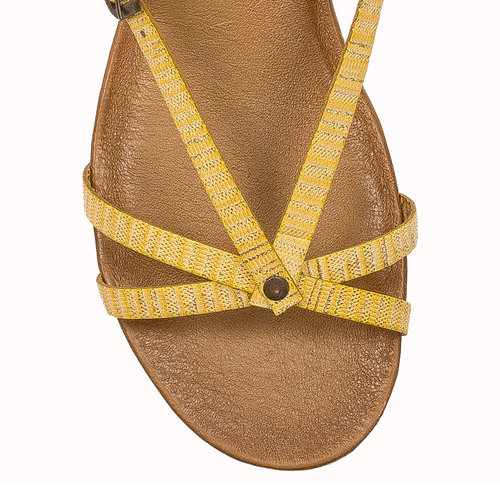 Maciejka women's yellow Sandals