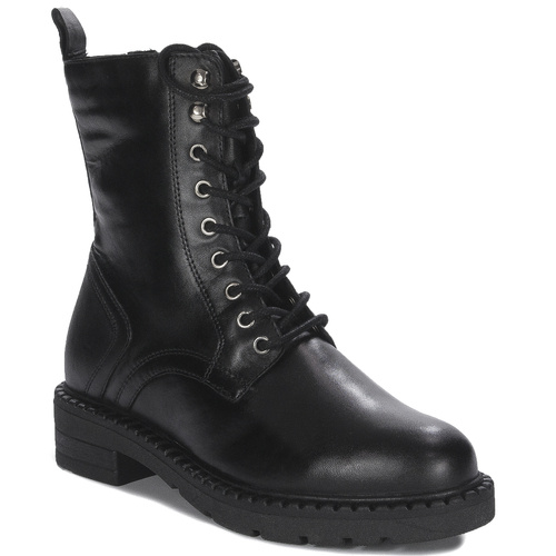 Marco Tozzi 25238-43 Black Lace-up Boots