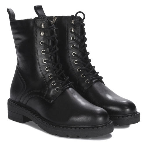 Marco Tozzi 25238-43 Black Lace-up Boots