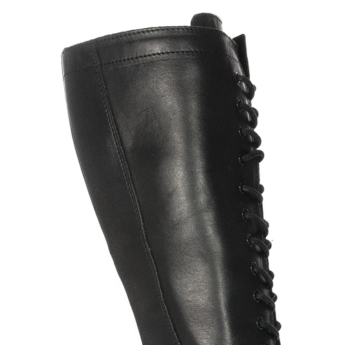 Marco Tozzi Black Antic Knee-high Boots