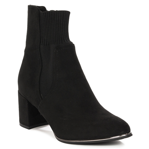 Marco Tozzi Black Leather Boots