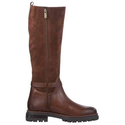 Marco Tozzi Chestnut Comb Knee-high Boots