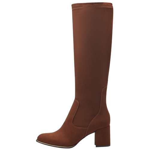 Marco Tozzi Cognac Knee-high Boots