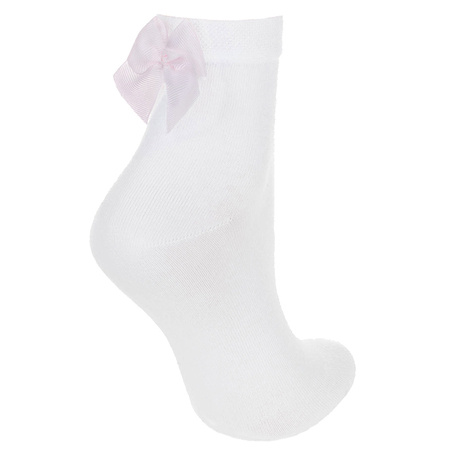 Milena socks with a white bow