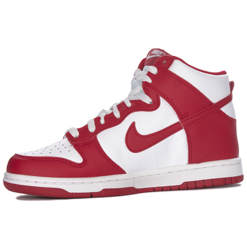 Nike Dunk High GS White/Red Sneakers