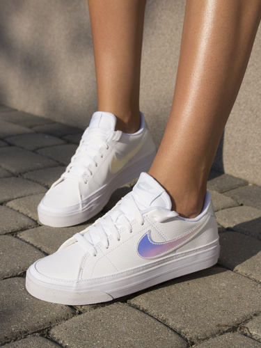 Nike WMNS Court Legacy NN White Multi-color Sneakers