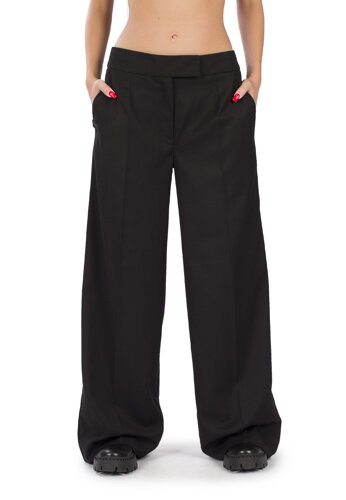 Opra Alia Black High Waist Pants