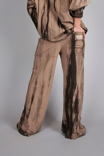 Opra Women's Safa Beige Shadow Pants 