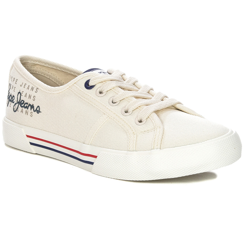 Pepe Jeans Factory White Brandy W Logo trainers