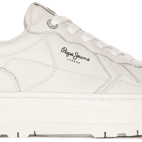 Pepe Jeans Kore Britt W White Sneakers 