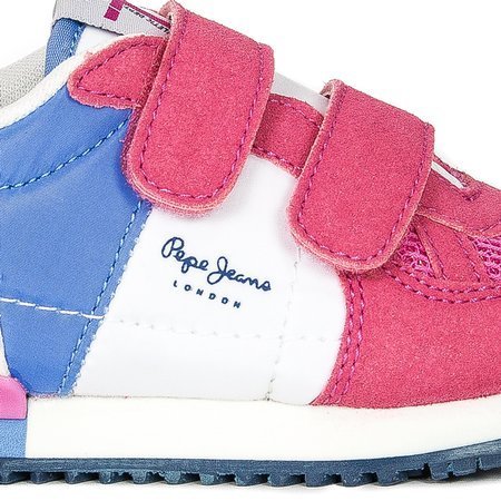 Pepe Jeans PGS30501 357 Fuchsia Sydney Basic Girl Kids Sneakers 