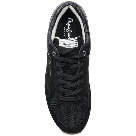 Pepe Jeans PLS31204 999 Black Archie Sequins Sneakers 