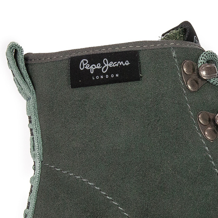 Pepe Jeans PLS50429 790 Grey Green Ascot Desert Lace-up Boots