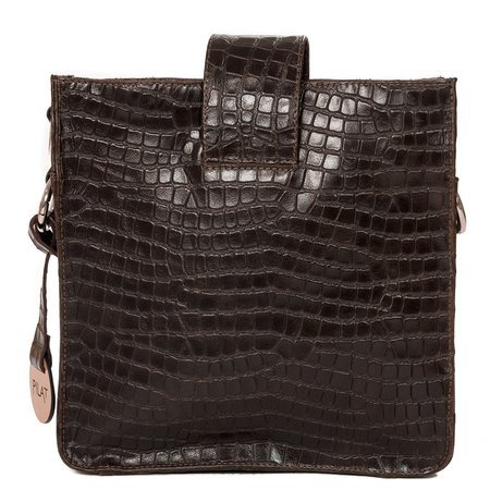 Pilat Croco T06 Brown Totes Bag