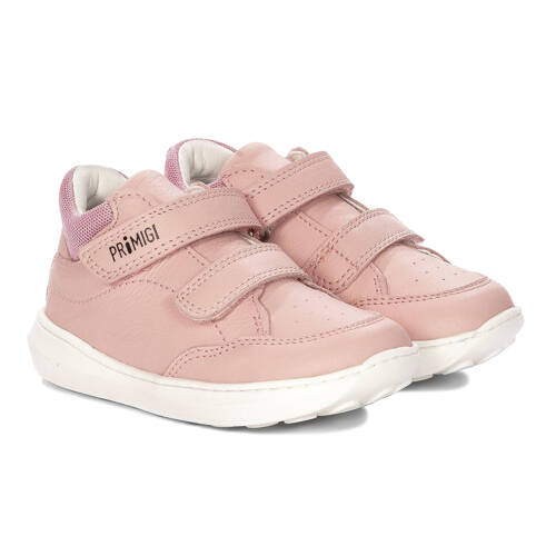 Primigi Children's Pink Low Shoes With Velcro