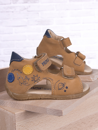 Primigi Children's Sandals With Velcro Brown
