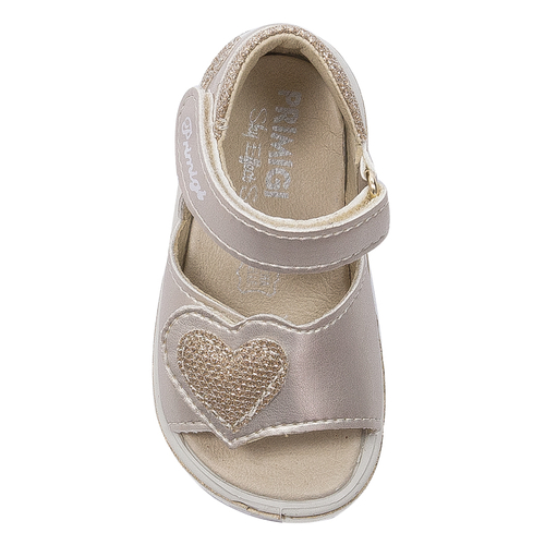Primigi Girl's Sandals With Gold Heart