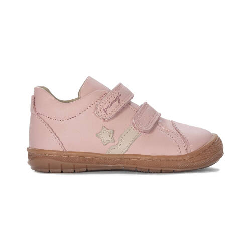 Primigi Girls' Velcro Leather Half Shoes Pink