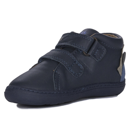 Primigi children's velcro Navy leather Nap Cloud/Scamo/N sneakers