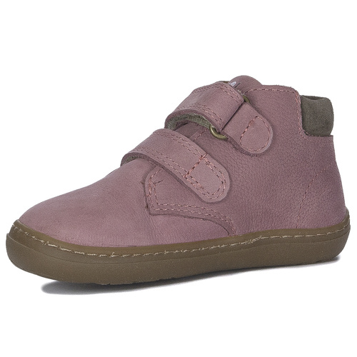 Primigi children's velcro nubuck leather Canyon/Rosa boots