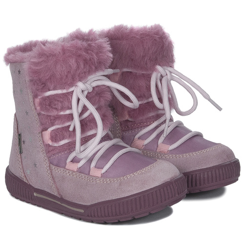 Primigi children's velcro suede leather Scam/T.Techn/Pell.Pink boots