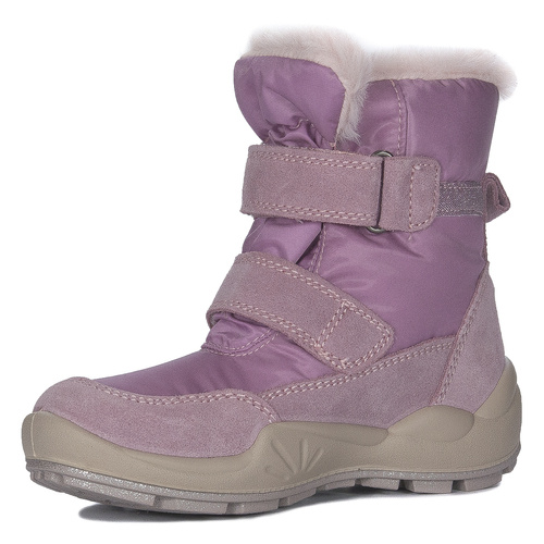 Primigi children's velcro suede leather Scamos/T.Techno/Pink boots