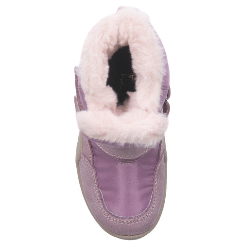 Primigi children's velcro suede leather Scamos/T.Techno/Pink boots