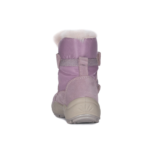 Primigi children's velcro suede leather Scamos/T.Techno/Pink boots