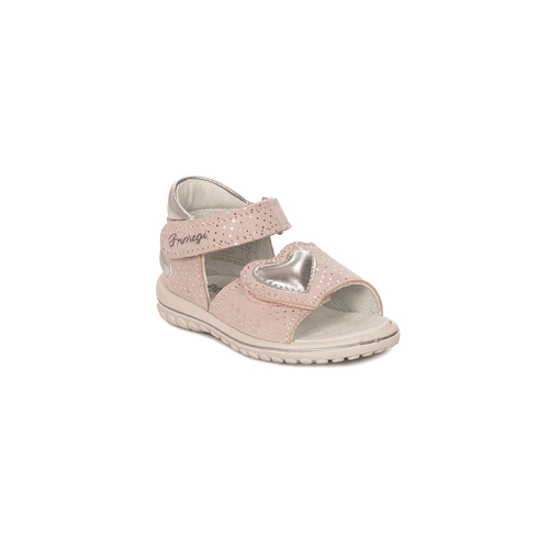 Primigi girl's sandals with a pink heart