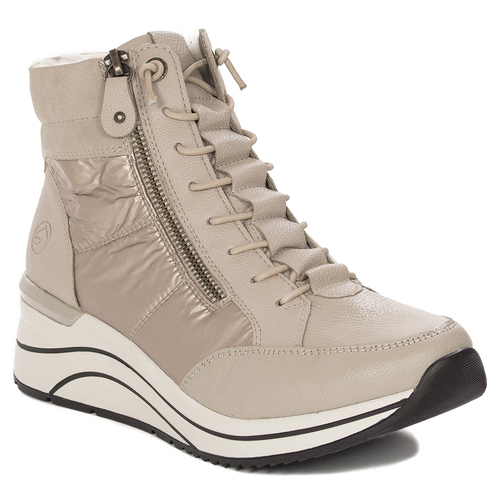 Remonte Women's Beige Combi Warmed Boots