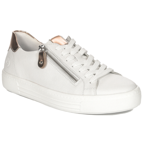 Remonte women's leather White sneakers