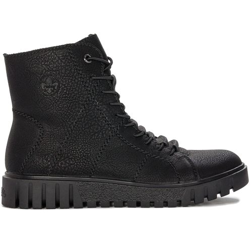 Rieker 51517-00 warned Black Boots