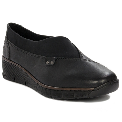 Rieker 53763-00 Schwarz Black Low Shoes