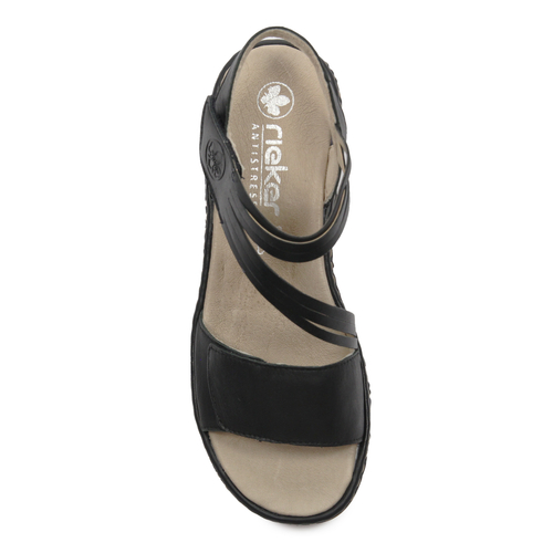 Rieker Black Sandals