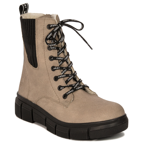 Rieker Boots women's beige insulated boots