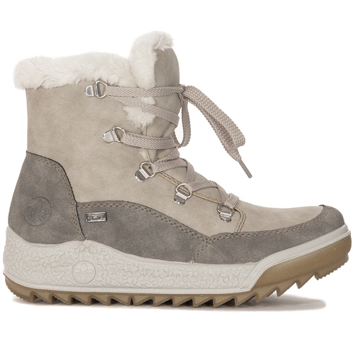 Rieker Boots women's beige insulated boots