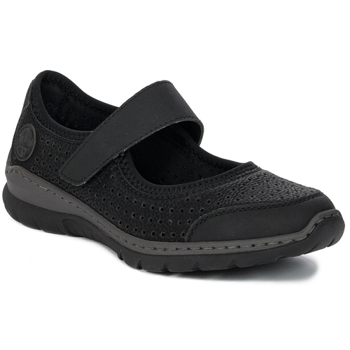 Rieker L32B5-00 Schwarz Black Low Shoes