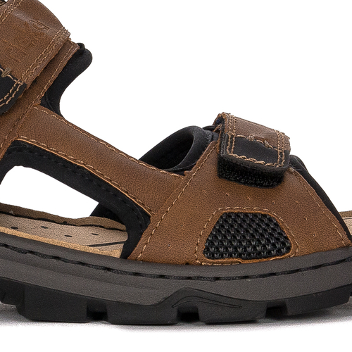Rieker Men's Brown Sandals