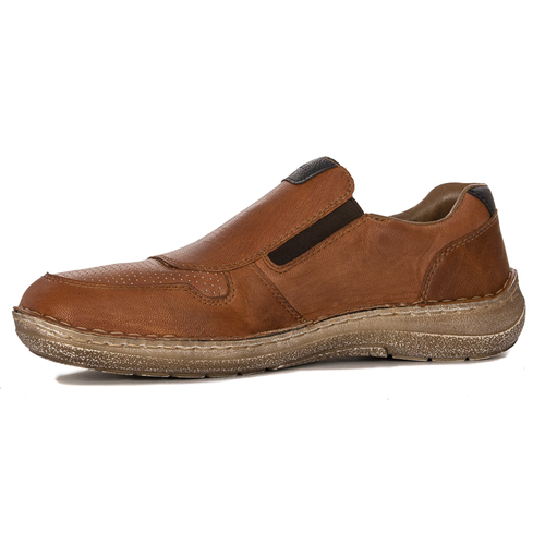 Rieker Men's Brown Slip-on Low Shoes