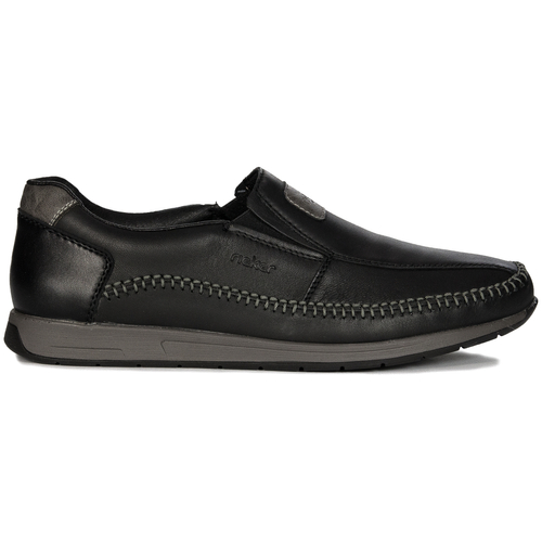 Rieker Men's black slip-on low shoes