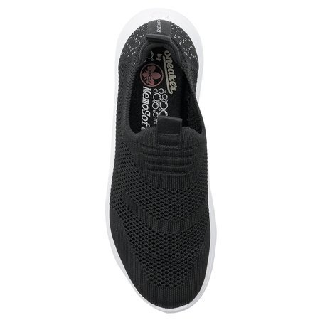 Rieker N6670-00 Schwarz Black Sneakers
