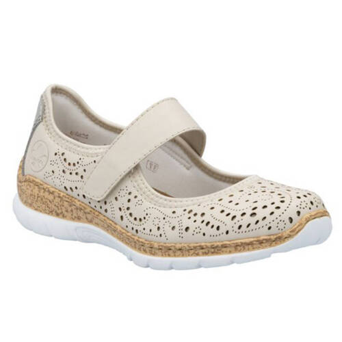 Rieker Women's Beige Ballerina