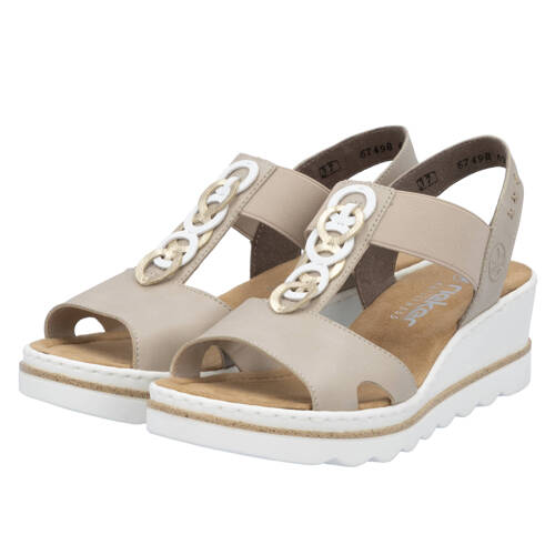 Rieker Women's Beige Sandals